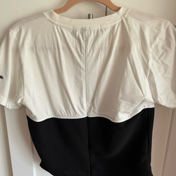 Maniere de Voir corset style top. Zipper back-size 10 body hugging- - Picture 2 of 2